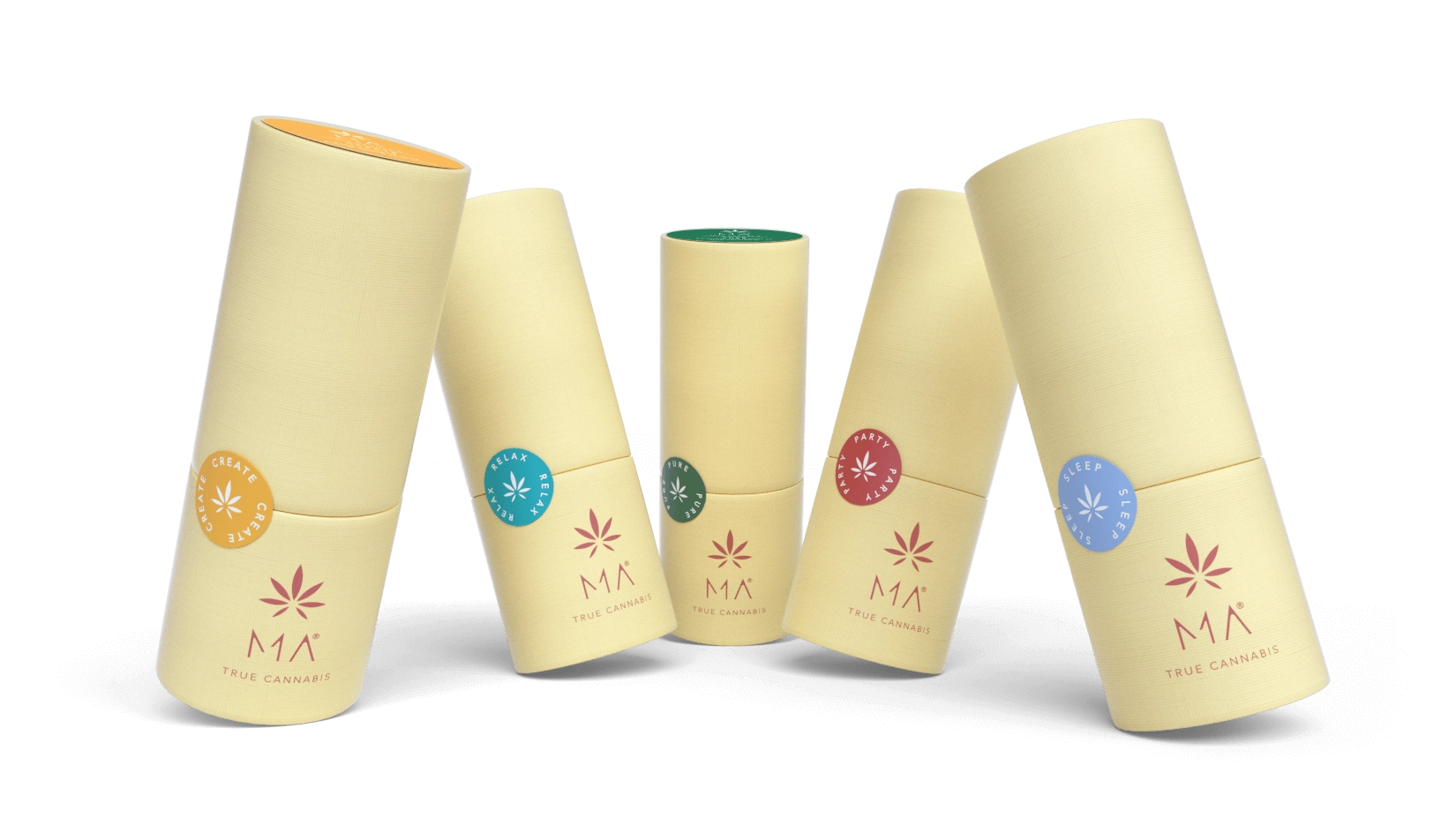 MA Switzerland CBD Cannabis PreRolls Packaging